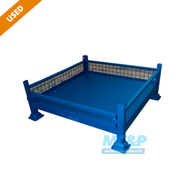 Used Metal Mesh Stillages